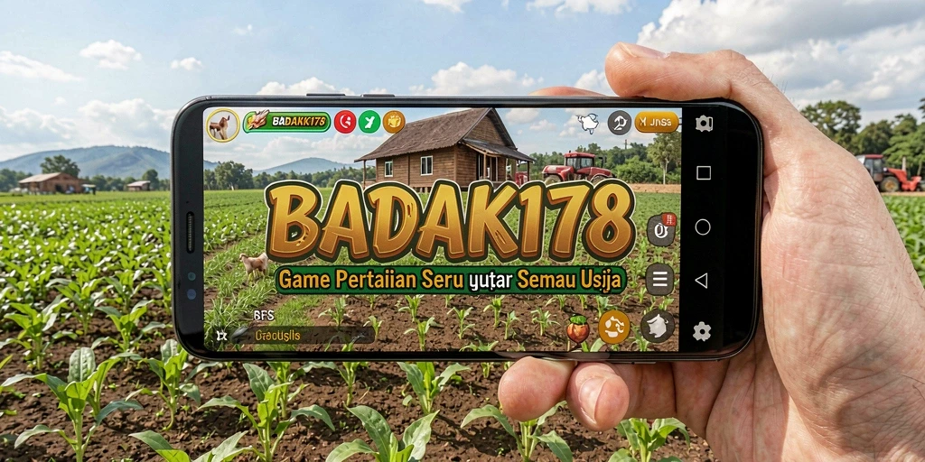 Screenshot gameplay BADAK178 menunjukkan keseruan bertani yang luar biasa.