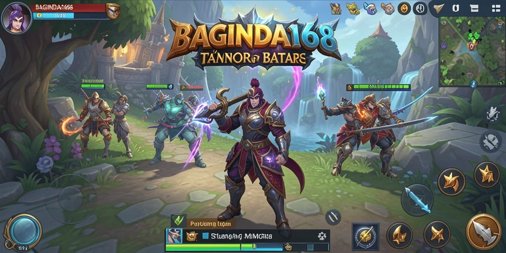 Screenshot BAGINDA168 menampilkan aksi PvP yang seru dalam dunia MMORPG.