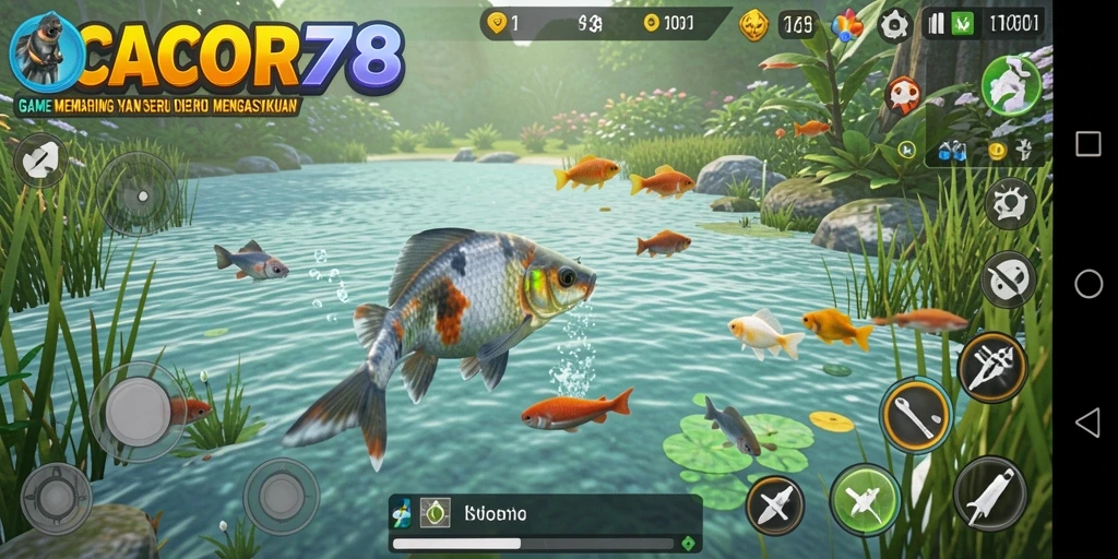 Tangkapan ikan terbaik dalam gameplay CACOR78 yang menakjubkan.