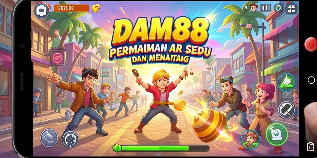 Tangkapan layar gameplay <strong>DAM88</strong> menampilkan momen seru dalam permainan Arcade.