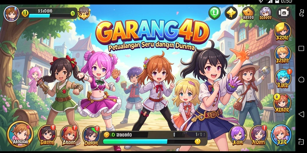 Tampilan gameplay GARANG4D yang seru dan menarik