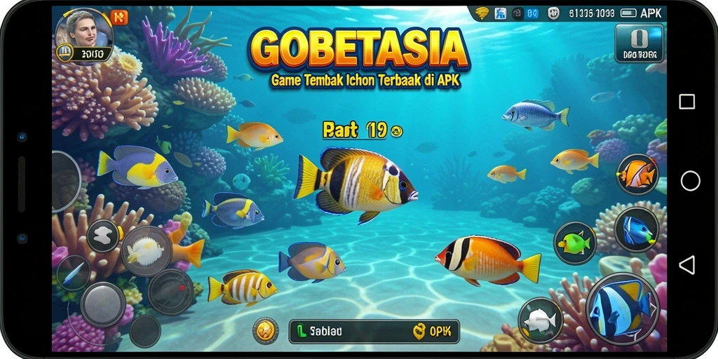 Gameplay Tembak Ikan seru di GOBETASIA.