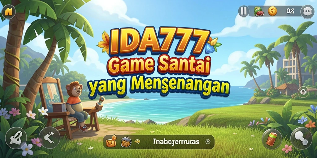 Tampilan gameplay <strong>IDA777</strong> yang cerah dan menarik.