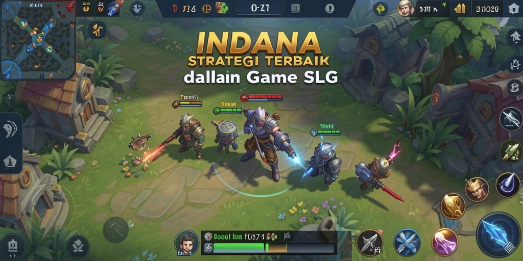 Tampilan menarik gameplay INDAAA dengan pertempuran taktis.