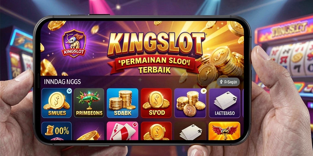 Screenshot gameplay <strong>KINGSLOT</strong> memperlihatkan suasana kasino yang mendebarkan.