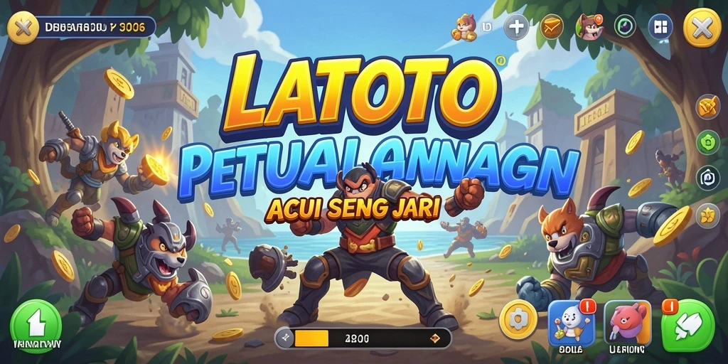 Screenshot LATOTO menampilkan aksi mendebarkan dalam gameplay.