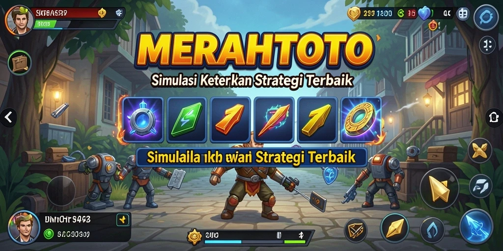 Tampilan gameplay MERAHTOTO yang menarik dan dinamis.