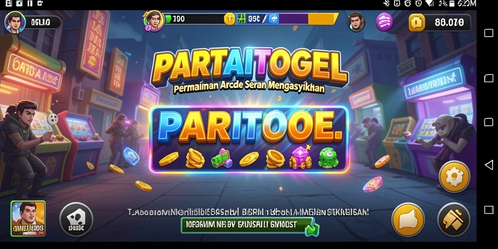 Tangkapan layar utama dari gameplay seru PARTAITOGEL.