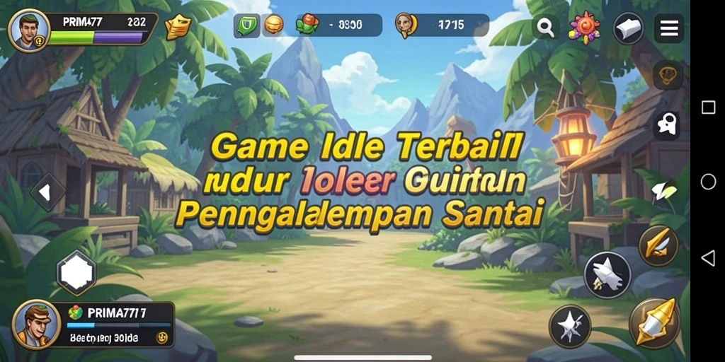 Tampilan menarik dari gameplay PRIMA77 yang menghibur.