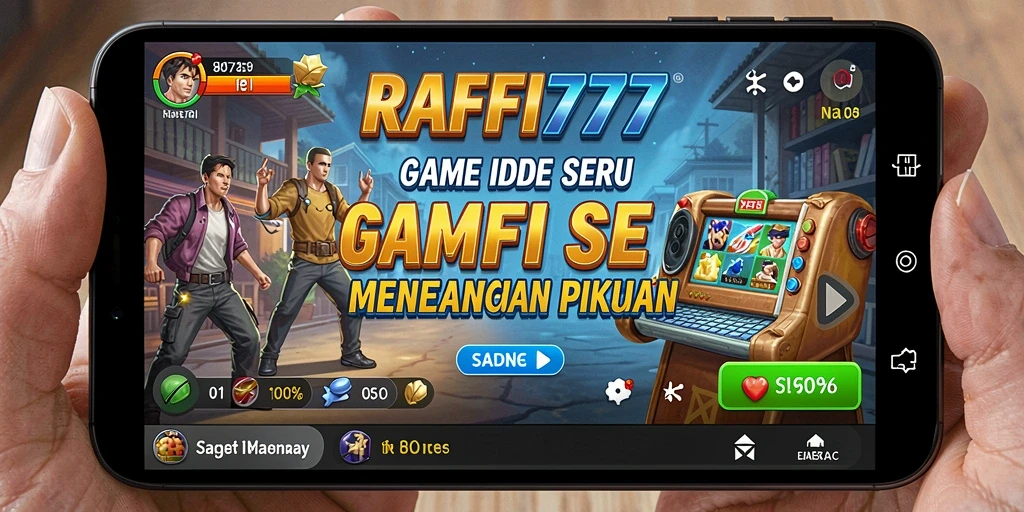 Tampilan gameplay RAFFI777 yang menarik dan penuh warna.
