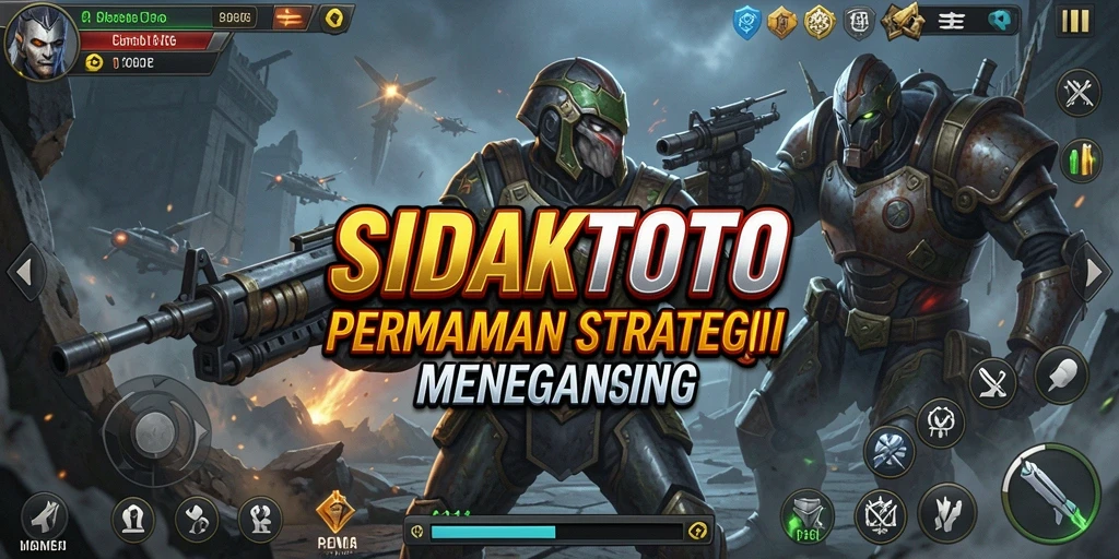 Tangkapan layar menampilkan strategi berperang di SIDAKTOTO.