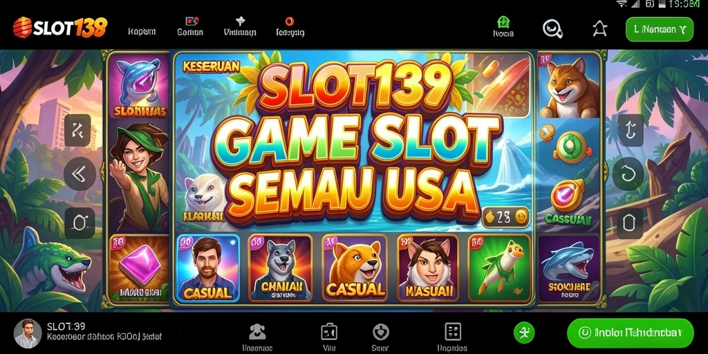 Screenshot utama SLOT138 menunjukkan keseruan gameplay yang menarik.