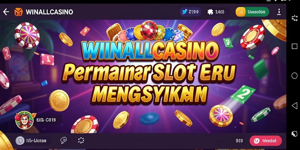 Tampilan menakjubkan dari gameplay Slot di WINALLCASINO.