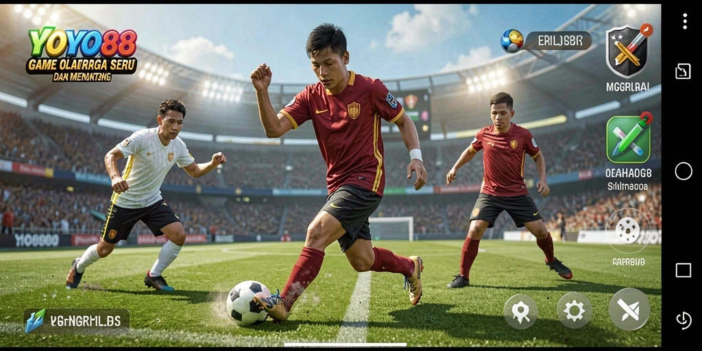 Gameplay seru dalam YOYO88, tunjukkan skill olahraga Anda.